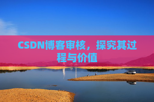 CSDN博客审核，探究其过程与价值